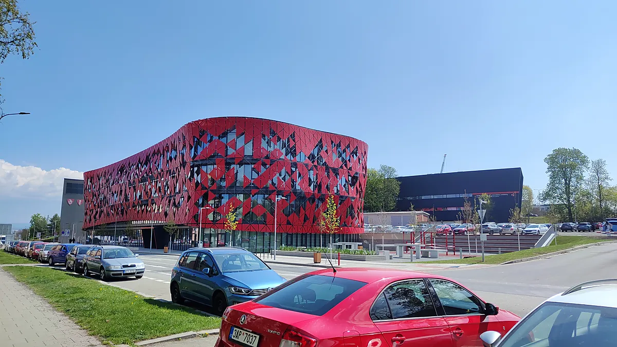 Nová budova Lékařské fakulty Univerzity Palackého v Olomouci.